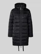 monari Steppmantel mit Kapuze in Black, Größe 40