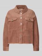 Only Regular Fit Cordjacke aus reiner Baumwolle Modell 'MARINA-ENY LIF...