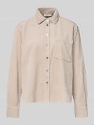 Christian Berg Woman Relaxed Fit Hemdbluse in Cord-Optik in Sand, Größ...