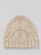 Marc O'Polo Mütze aus Woll-Mix in Offwhite, Größe 1