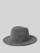 Loevenich Hut aus Woll-Mix Modell 'Fedora' in Dunkelgrau, Größe 1