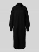 Pieces Oversized Strickkleid mit Wollanteil Modell 'MALOU' in BLACK, G...