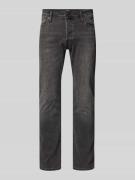 Jack & Jones Slim Fit Jeans im 5-Pocket-Design Modell 'Glenn' in Dunke...