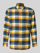 Christian Berg Men Regular Fit Freizeithemd mit Button-Down-Kragen in ...