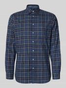 Christian Berg Men Regular Fit Freizeithemd mit Kentkragen in Jeansbla...