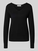 Christian Berg Woman Regular Fit Longsleeve aus Viskose-Mix in Strick-...