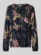 Tom Tailor Regular Fit Langarmshirt aus Baumwoll-Mix in Marine, Größe ...