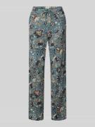 Schiesser Regular Fit Pyjama-Hose mit Tunnelzug in Mint, Größe 46