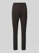 Marc Cain Skinny Fit Hose mit elastischem Bund in Black, Größe 34