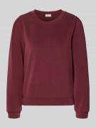 s.Oliver RED LABEL Regular Fit Sweatshirt aus Modal-Mix in Bordeaux, G...