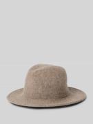 Loevenich Hut aus Woll-Mix Modell 'Fedora' in Taupe, Größe 1
