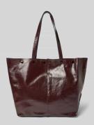 LIEBESKIND BERLIN Shopper in Leder-Optik Modell 'Rive' in Bordeaux, Gr...