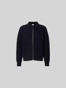 Filippa K Regular Fit Jacke in Strick-Optik in Marine, Größe L