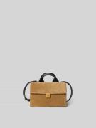 Nanushka Shoulder Bag mit Steckverschluss in Hellbraun, Größe 1