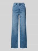 Only Wide Leg Jeans aus Baumwoll-Mix Modell 'JUICY-WAUW' in Jeansblau,...