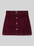 Only Ausgestellter Mini-Rock aus Baumwoll-Mix Modell 'AMAZING' in Pfla...