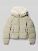 Garcia Steppjacke mit Kapuze in Schilf, Größe 152