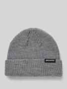 Dickies Beanie mit Label-Detail in Hellgrau Melange, Größe 1