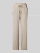 Marc O'Polo Wide Leg Jogginghose aus Modal-Mix in Beige Melange, Größe...
