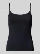 Hanro Trägertop mit Rundhalsausschnitt in Black, Größe S