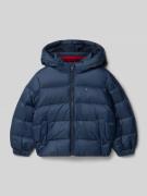 Tommy Hilfiger Kids Regular Fit Daunenjacke mit Steppnähten in Marine,...