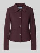 More & More Slim Fit Blazer mit Umlegekragen und Paspeltaschen in Bord...