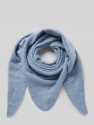 Kurt Beines Schal in dreieckiger Form in Hellblau, Größe 1