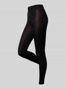 camano Strumpfhose ohne Fuß Modell 'comfort thermo ligh' in Black, Grö...