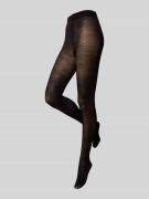 HUGO Strumpfhosen mit 40 DEN Modell 'LEO' in Black, Größe L