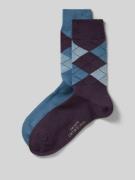 camano Socken mit elastischem Rippenbündchen im 2er-Pack in Bordeaux, ...