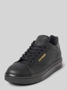 Steve Madden Ledersneaker mit Label-Print Modell 'FYNNER' in Black, Gr...