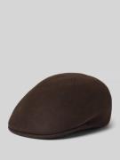 Müller Headwear Schiebermütze aus Wolle in Dunkelbraun, Größe L