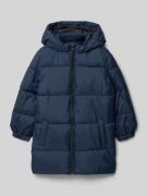 Mango Steppjacke mit Reißverschluss und Eingrifftaschen in Marine, Grö...