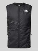 The North Face Weste mit Label-Print in Black, Größe S