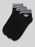 adidas Originals Sneakersocken mit Logo-Print im 3er-Pack in Black, Gr...