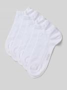 MCNEAL Sneakersocken mit Stretch-Anteil im 5er-Pack in Weiss, Größe 39...