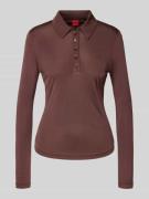HUGO Slim Fit Langarmshirt aus reiner Viskose Modell 'DAROSEVIL' in Sc...