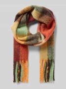 Kurt Beines Schal mit Fransen in Mittelbraun, Größe 1