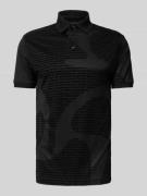 Emporio Armani Poloshirt mit kurzer Knopfleiste in Black, Größe XXL