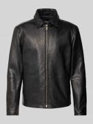 Strellson Regular Fit Lederjacke aus echtem Lammnappa Modell 'KELLAN' ...