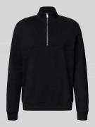 Armedangels Regular Fit Troyer aus reiner Baumwolle 'WAARLO FLEECE' in...