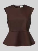 Gestuz Top mit Viskose-Anteil Modell 'Paula' in Dunkelbraun, Größe 34