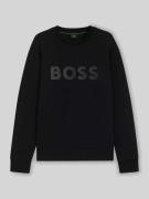 BOSS Green Regular Fit Sweatshirt aus Baumwoll-Mix Modell 'SALBO' in B...