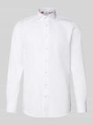 Profuomo Slim Fit Businesshemd aus reiner Baumwolle in Weiss, Größe 38