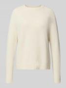 BOSS Regular Fit Strickpullover aus Alpaka-Mix Modell 'FEBISAN' in Ecr...