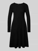 s.Oliver BLACK LABEL Shaped Fit Strickkleid aus geripptem Viskose-Mix ...
