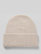 Unio Beanie mit Kaschmir-Anteil in Hellgrau, Größe 1