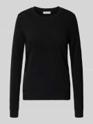 Christian Berg Woman Strickpullover aus reinem Kaschmir in Black, Größ...