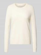 Christian Berg Woman Strickpullover aus reinem Kaschmir in Offwhite, G...