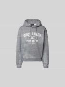 Dsquared2 Hoodie mit Kapuze in Mittelgrau, Größe L